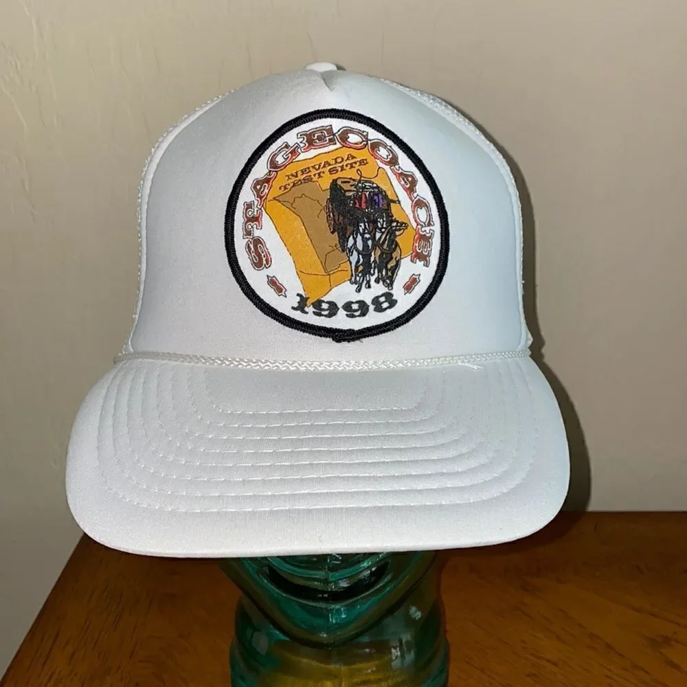 Vintage Stagecoach Nevada Test Site 1998 Truckers Cap